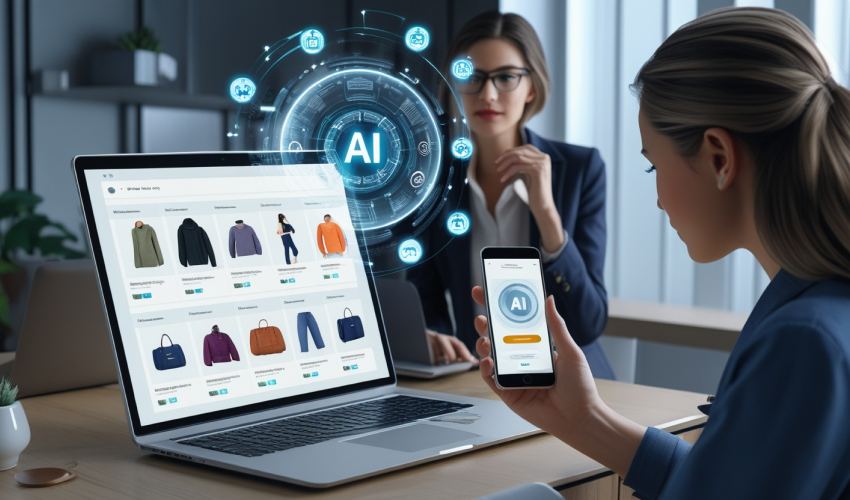 Personalization of an online store using AI